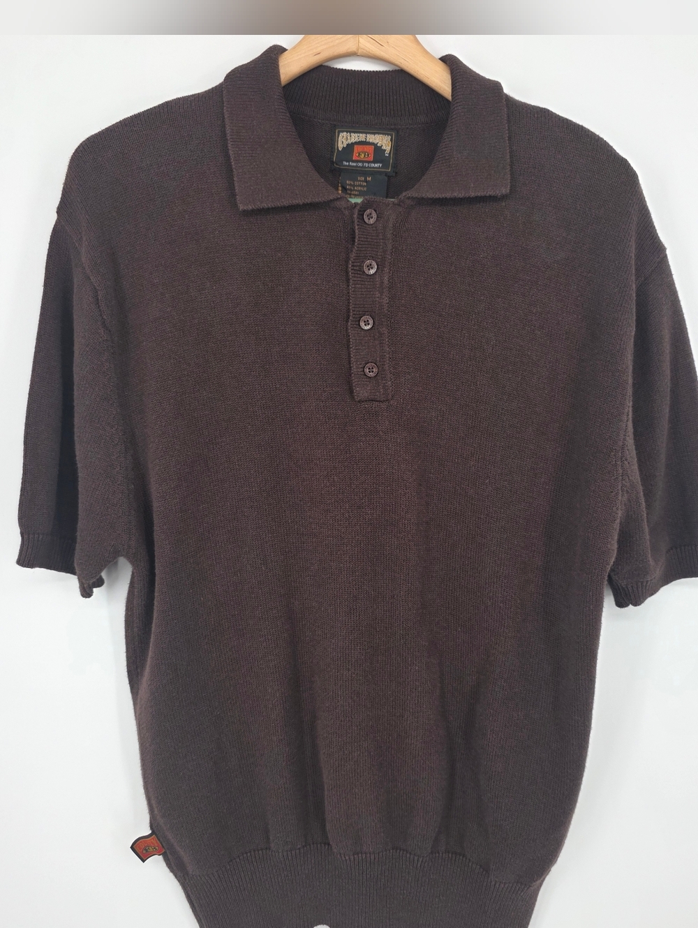 FB County Classic Brown Polo Shirt M.